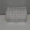 120 Grids Bead Organizer, Acrylic Craft Storage with 5 Drawers for Nail Art, Jewelry, Crafts, Small Accessories (Clear)