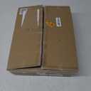 Upgraded Dimmable Gold Floor Lamp, 1200 Lumens LED Bulb Included, Arc Floor Lamps for Living Room Modern Standing Lamp with Linen Shade, Tall Lamp for Living Room Bedroom Office Reading Room Nursery