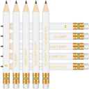 50Pcs  Baby Shower Sharpened Half Pencils with Erasers, Pre-sharpened Pencils for Baby Shower Games, 4 Inches