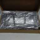 LINZINAR Plant Stand Indoor Outdoor Metal 5 Tier 6 Potted Multiple Flower Pot Holder Shelf Planter Display Shelving Unit for Patio Garden Corner Balcony Living Room (5 Tier 6 Potted, Dark Grey)