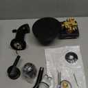 Delta Nicoli 14 Series H2Okinetic Bathtub and Shower Faucet Set, Matte Black Shower Head and Handle Set, Valve Trim Kit, Matte Black 144749-BL (Valve Included)