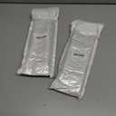 2 x 12 Pcs Matte Mini Hair Clips for Women & Girls - Plastic Claw Clips for Thin Hair (Semicircle - Blue, Purple, Green, White, Pink, Yellow, Gray, Brown)