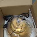 Chicken Heat Lamp 350W,Chicken Coop Heater with Carbon Fiber Bulb,Winter Hanging Heat Lamp for Chickens Brooder,Two-Temperature Adjustable) for Puppy,Kitten and Poultry