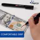 2 x Perco Counterfeit Money Detector Pen (5 Pack) - Easy to Use and Reliable Universal Currency Fake Bill Checker for Personal & Commercial Use - Ensures Authenticity & Prevents Fraud