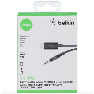 Belkin USB-C Cord Black, 1 ct - Kroger
