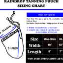 Men's Tanning Pouch Sun Protection, Tanning Cover for Men (Red)