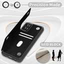 for Motorola Moto G Stylus 5G (2024) 6.7" Wallet Case with Credit Card Holder, Shockproof Protective Kickstand Credit Card Slot Holder Flip Soft PU Leather Cover, Book Butterfly