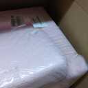 SLIGUY Toddler Couch Convertible Sofa to Lounger Pull Out Couch Sherpa Cover Dark Pink, Medium