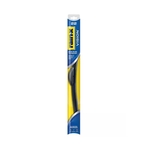 Rain-X 22" Vision Wiper Blade: Black Windshield Wipers, Plastic & Rubber