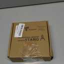 2 Sets Gooseneck Mic Stand 13 Inch Microphone Stand Flexible Gooseneck Desktop 3/8 to 5/8 Inch with Clip Desk Clamp for Podium, Lecture Recording Studio Podcast Meeting Radio Broadcasting Studio Live