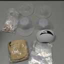 Hands Free Breast Pump Wearable MY-375 - Strong Suction, Low Noise, Wearable Breastfeeding Pump with 4 Mode &12 Levels, Portable Electric Breast Pump 24mm - 19/21/Insert/Flange, 2 Pack (White)