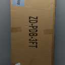 3FT Portable Wheelchair Ramp with Handle, Non-Slip Aluminum Folding Handicap Wheelchair Ramp for Home, Doorways, Thresholds, Steps, Curbs, Stairs, 800 LBS Capacity (3FT(Using height 3"-9"))