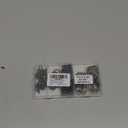 RELBRO Screw Hooks, 6 Sizes Metal Screw in Cup Hooks, 1/2 Inch, 5/8 Inch, 3/4 Inch, 7/8 Inch, 1 Inch, 1-1/4 Inch, Bronze, 110 Pcs