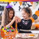 30 Pcs Halloween Mochi Squishy Toy for Kids, Party Favors Non Candy Treats