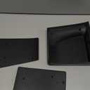 5 in 1 Slim Version Plates Cover for PS5 Disc and Digital Edition Console, Shell Panels Compatible with PlayStation 5 Slim Accessories Protective Replacement Faceplates (Black)