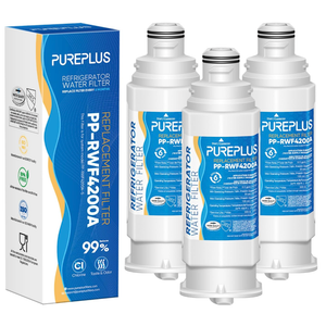 DA97-17376B Replacement for Samsung HAF-QIN/EXP, DA97-08006C, RF28R7201SR, RF28R7351SG, RF23M8070SG, RF23M8090SG Water Filters,Pack of 2