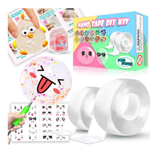 Nano Tape Bubble Kit,Toys for Girls,Cute Stuff for Girl,Cool Stuff for Kids,DIY Craft Kit,Fun Toys for Kids,Gifts for Girls Boys 4, 5, 6, 7, 8, 9, 10, 11, 12 Years Old,5PCS (2"&1.2")