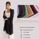 Shawls and Wraps for Evening Dresses Sheer Chiffon Women Elegant Soft Silky Wraps Wedding Bridal Scarf