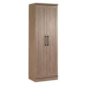 Sauder Home Storage Cabinet in Brushed Oak