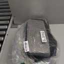 Onlyeasy Sturdy Under Bed Shoe Storage Solution Organizer For Closet Fit 16x2 Pairs, Underbed Shoes Container Bags with Reinforced Handles, Breathable, Linen-like Black, MXAUBS16P2