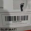 BOWERBIRD Original Anti-Fatigue Shower Stall Mat - Extra Thick and Soft Foam Material Comfortably Cushions Your Feet - Square - 4 Interlocking Tiles