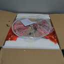 Modern White Table Lamps Set of 2 - Bedside Lamps for Night Stands, 26" Triple Gourd Ceramic Lamps for Living Room with USB A+C Ports & AC Outlet,3 Way Touch Lamps for Bedroom (LED Bulbs Included)