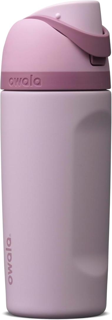 Owala FreeSip Kids Stainless Steel Water Bottle 16 oz Lilac You A lot