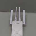 2026 WiFi Extender Signal Booster for Home, 15555 Sq.ft Long Range Internet Repeater-95% Faster,Strongest Wireless Router Amplifier w/Ethernet Port,Mesh Wi-Fi Repeater Support 99% Devices,1-Tap Setup