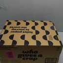 Who Gives A Crap 100% Bamboo Toilet Paper, 24 Rolls, 3 Ply, 330 Sheets, Long, Strong & Soft Toilet Tissue, Sustainable, Biodegradable, Renewable, Tree Free Bathroom Tissue Made with Bamboo Fibers