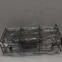 Aitatty Over the Door Hanging Shower Caddy: Rustproof Hanging Organizer over the Door - No Drilling Bathroom Rack for Inside Shower Bronze