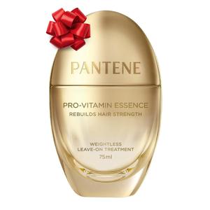Pantene Pro-Vitamin Essence, Daily Repair Mist, Weightless Leave-On Treatment Strengthens & Rebuilds Hair, Reduces Breakage, 2.5 Fl Oz