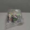 DIYDEC 18pcs Christmas Balls Ornament 2.4 Inch Glittering Hanging Xmas Balls for Tree Decoration Swirl Candy Cane Elf Balls Red Green Plastic Christmas Baubles for Home Indoor Holiday Party Decor (6cm)