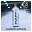 BODYARMOR SportWater Alkaline Water, High Alkaline Bottled Water, pH 9+, 1 Liter (12 Pack), Refreshing Electrolyte Water Pack, Wide Mouth Bottle (EXP 09/26/27)