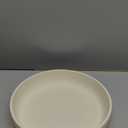 KIVY Concrete Fruit Bowl for Kitchen Counter - Large Decorative Bowl for Home Decor - Modern Fruit Basket for Entryway Table - Concrete Bowl - Decorative Bowls for Home Decor - White Fruit Bowl Decor (Cream)