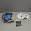 PET ARENA Snuffle Mat for Dogs - Adjustable Interactive Puzzle Toy for Large & Small Breed Slow Feeder for Mental Stimulation & Stress Relief Encourages Natural Foraging Ideal for Indoor & Outdoor Use (Blue)