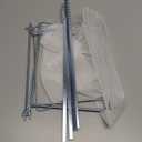 Officemate Hanging File Frame, Letter Size, Adjustable 14 to 18-Inches, 2 Count (Pack of 1),Silver, 91990