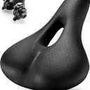 ROCKBROS Bike Seat Memory Foam Bike Saddle Comfortable Waterproof for City MTB Racing Bikes