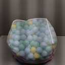 Amazon Basics BPA-Free Ball Pit Balls with Storage Bag, Crush-Proof Plastic for Toddlers Kids 12+ Months Play, 6 Pastel Colors, Pack of 400