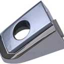 Metallic Gray 1 Lot Exterior Door Handle Cap Trim Compatible with Escalade Tahoe Sierra Yukon 2015-2018