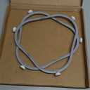 2 Pack 7.48 inch W11252182 8206227 Microwave Turntable Ring, Rotating Ring Roller 8206227, Middle Glass Plate Tray Support Holder, Replacement Inner Ring for Microwave Oven Glass Turntable Plate