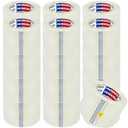 3" Heavy Duty Packing Tape, 24 Rolls, Clear, 3" Core, Total 1320Y, Clear, 2.2 mil, 3 inch x 55 Yards, Refill for Packaging and Shipping(3" Width, not 2" Width)