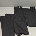 Leafigure 2 Pack Leggings with Pockets for Women, High Waisted Soft Leggings for Yoga Gym Small/Medium