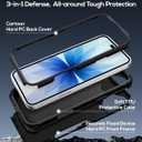 Heavy Duty for iPhone 17 Case - Compatible with MagSafe Shockproof Protective Rugged Magnetic Men Military Grade Shock Drop Proof Durable Strong Phone Cover Funda for Apple 17 Case, Baseball