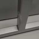 Heat Lamp for Food, with Two 250W Bulbs for Fast and Even Heating, Food Heat Lamp with Adjustable Height Stand, Commercial Food Warmer Lamp for Home, Fast Food Restaurant, Buffet, Bakery Silver