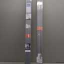 AOSKY Linen Roller Blinds Shades for Indoor Windows Pull Down Cordless Blackout Black Out Window Shade 70 inch Blinds for Home Dark Grey