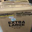 SONGMICS Trash Can, 2 x 8 Gallon (2 x 30 L) Double Compartment