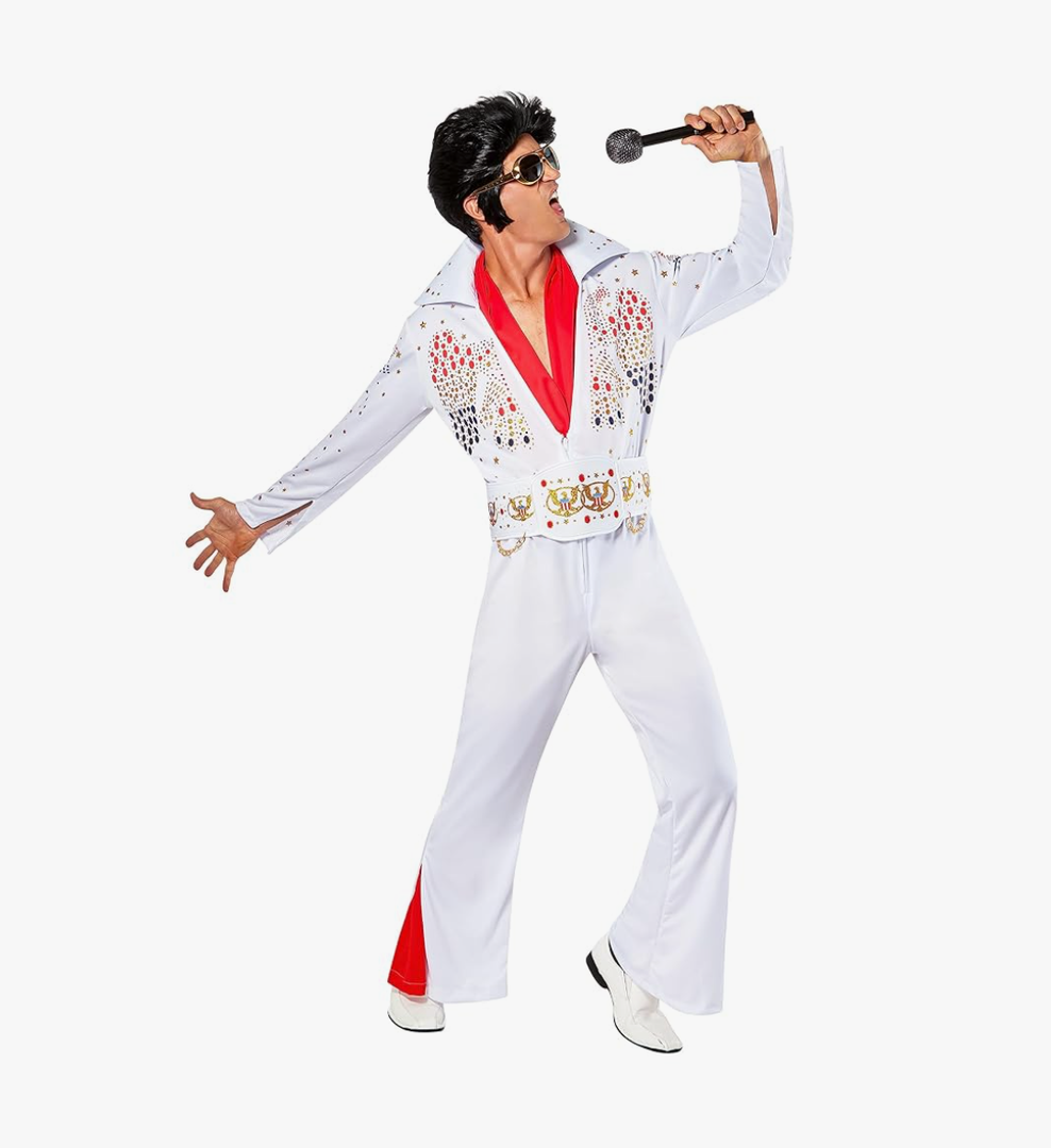 Elvis Now Deluxe Aloha Elvis Costume Large
