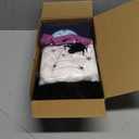 Halloween Spider Web Lights Decoration 455 LED Spider Webs Halloween Decorations Outdoor with 59" Large Spider & 3.53 oz Stretch Cobweb 16.4 Ft Light Up Giant Spider Web with 8 Modes & Timer (Purple)