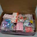 Valentines Day Gifts for Kids Classroom/School,24PCS Building Blocks Flower Kits and Valentines Cards,Toys for 3+ Years Old Girls & Boys