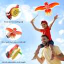 Vodolo Kites for Kids Ages 3-5,Cute Colorful Kid Kites Easy to Fly for Beach Park Outdoor Game Activities,Pocket Mini Kite for Kids Ages 4-8 with Handle